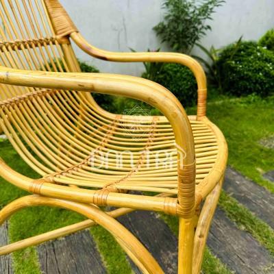 Ghế ăn mây Deer lưng cao - S000026
