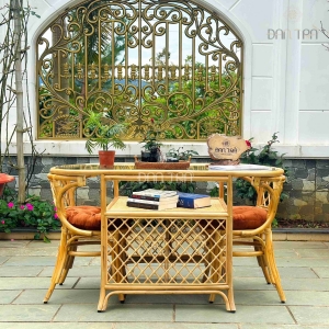 Combo bộ bàn ghế mây ăn càng cua