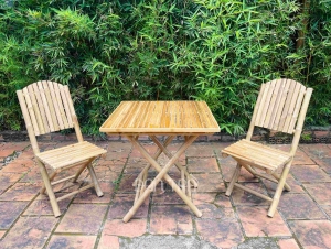 Bộ bàn ghế tre cao cấp xuất khẩu