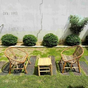 Bộ bàn ghế sò mini giá rẻ decor quán đẹp